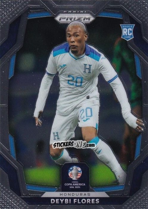 Sticker Deybi Flores - Prizm Copa America 2023-2024
 n. 189 - Panini