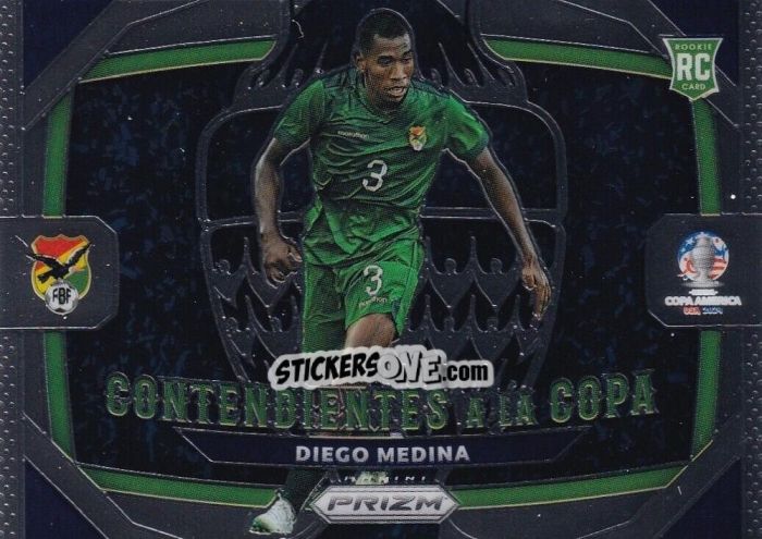 Cromo Diego Medina - Prizm Copa America 2023-2024
 n. CC2 - Panini