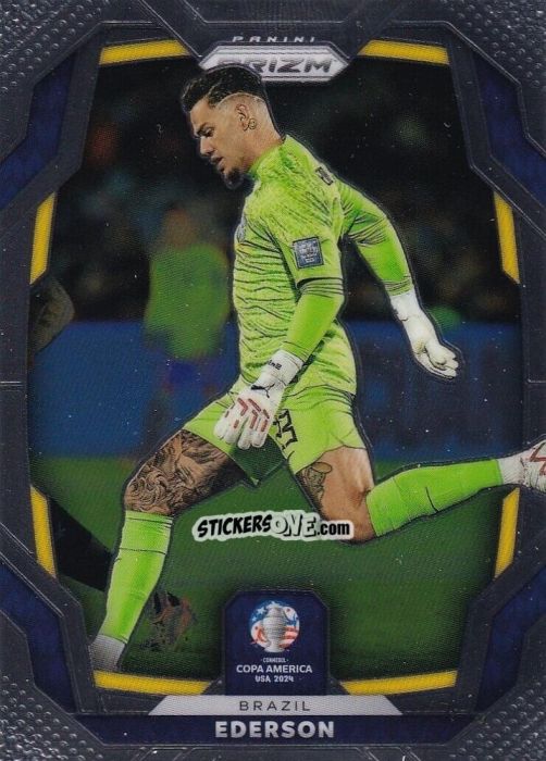 Figurina Ederson - Prizm Copa America 2023-2024
 n. 31 - Panini
