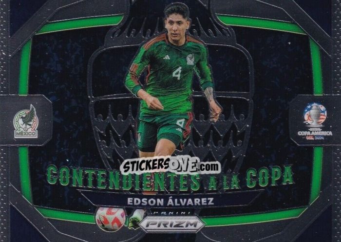 Sticker Edson Alvarez - Prizm Copa America 2023-2024
 n. CC11 - Panini