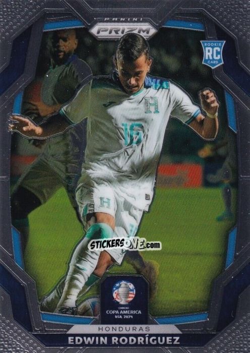 Figurina Edwin Rodriguez - Prizm Copa America 2023-2024
 n. 186 - Panini