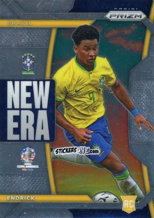 Figurina Endrick - Prizm Copa America 2023-2024
 n. NE3 - Panini