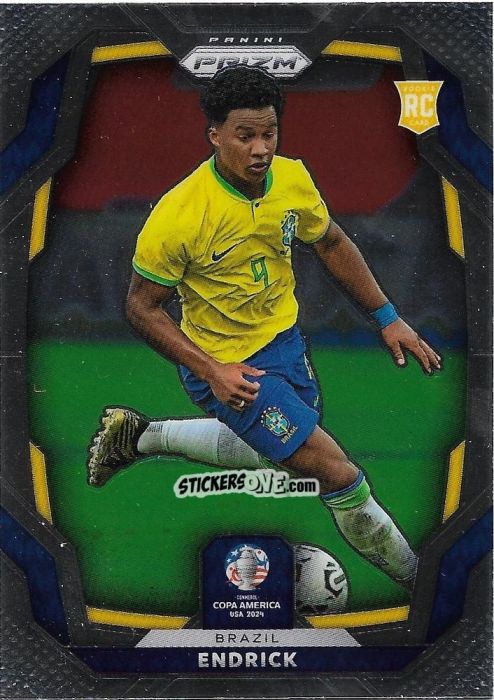 Figurina Endrick - Prizm Copa America 2023-2024
 n. 24 - Panini