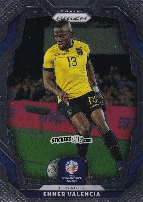 Cromo Enner Valencia - Prizm Copa America 2023-2024
 n. 75 - Panini