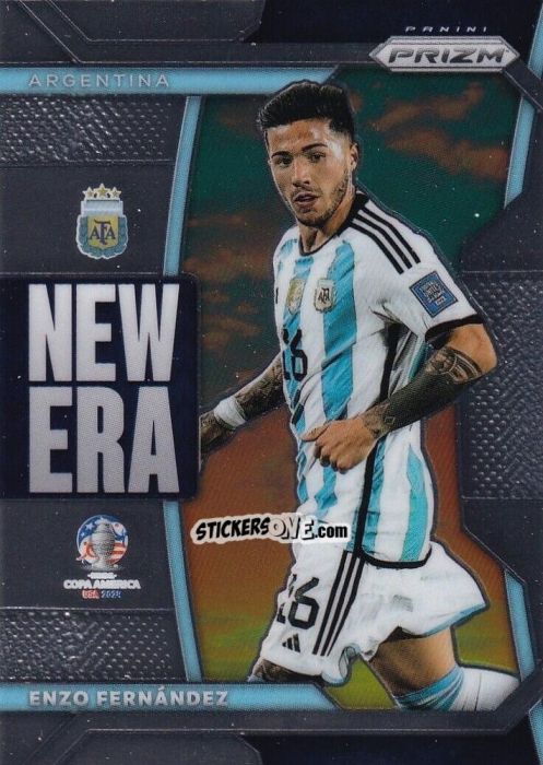 Sticker Enzo Fernandez - Prizm Copa America 2023-2024
 n. NE1 - Panini