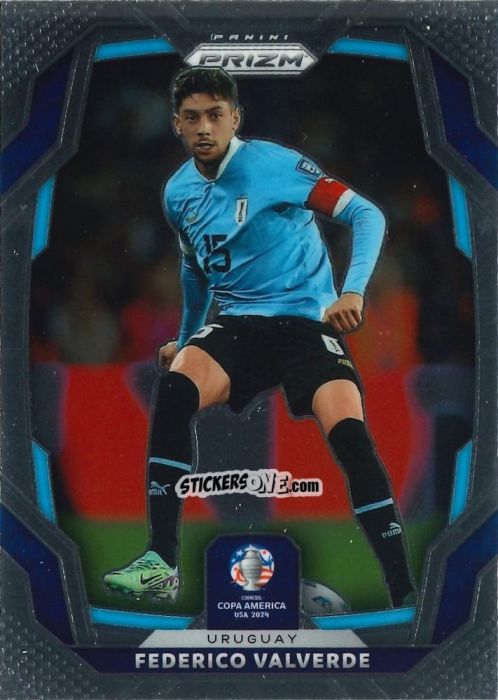 Sticker Federico Valverde - Prizm Copa America 2023-2024
 n. 97 - Panini