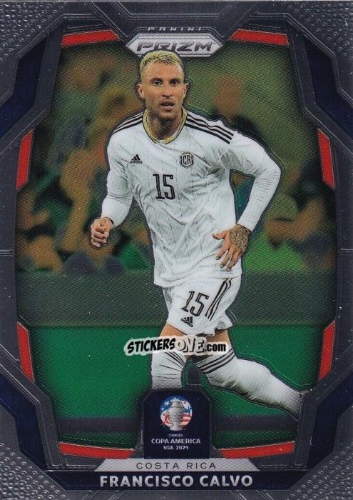 Figurina Francisco Calvo - Prizm Copa America 2023-2024
 n. 183 - Panini