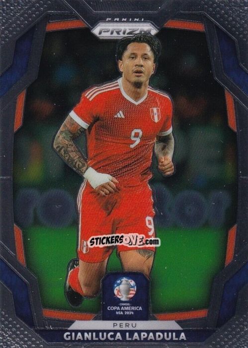 Sticker Gianluca Lapadula - Prizm Copa America 2023-2024
 n. 89 - Panini