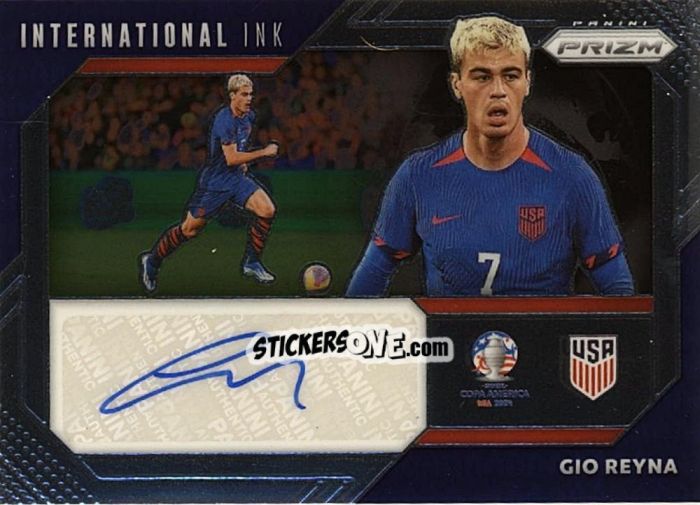 Cromo Gio Reyna - Prizm Copa America 2023-2024
 n. II11 - Panini