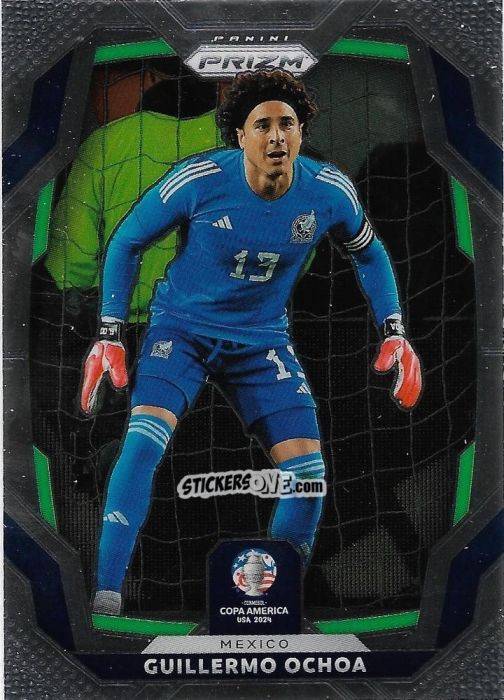 Cromo Guillermo Ochoa - Prizm Copa America 2023-2024
 n. 127 - Panini