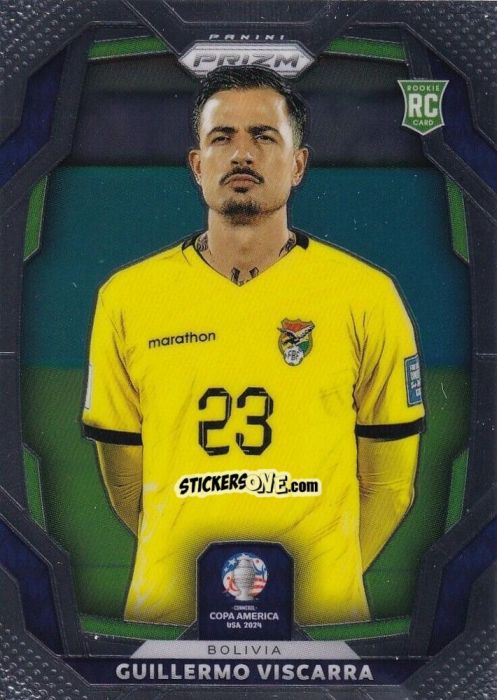 Cromo Guillermo Viscarra - Prizm Copa America 2023-2024
 n. 23 - Panini