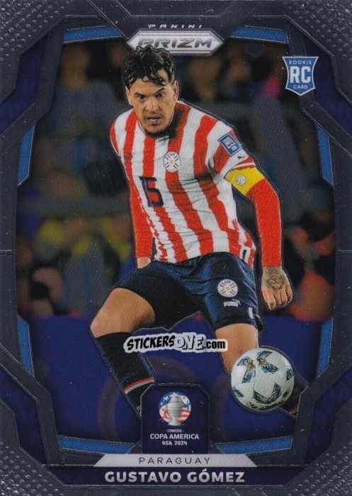 Cromo Gustavo Gomez - Prizm Copa America 2023-2024
 n. 80 - Panini
