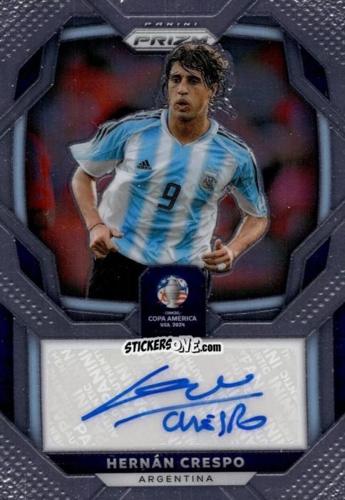 Figurina Hernan Crespo - Prizm Copa America 2023-2024
 n. S47 - Panini