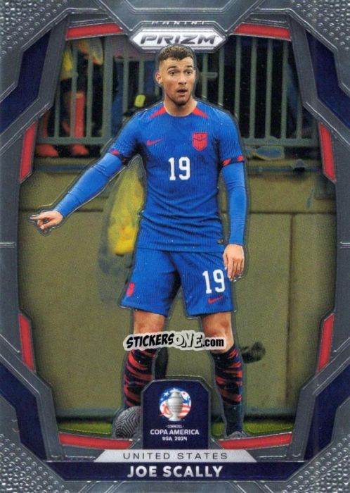 Sticker Joe Scally - Prizm Copa America 2023-2024
 n. 163 - Panini
