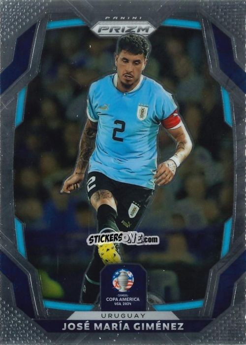 Cromo Jose Maria Gimenez - Prizm Copa America 2023-2024
 n. 104 - Panini
