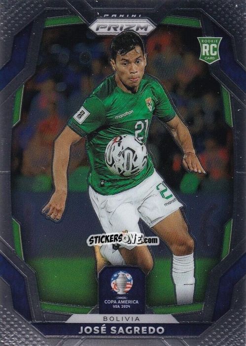 Cromo Jose Sagredo - Prizm Copa America 2023-2024
 n. 19 - Panini