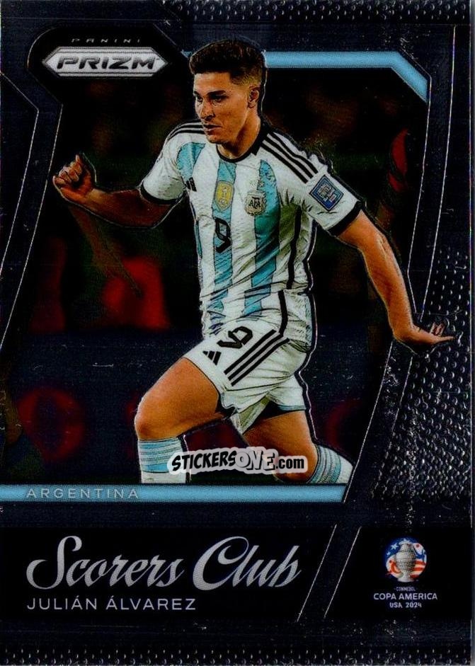 Cromo Julian Alvarez - Prizm Copa America 2023-2024
 n. SC13 - Panini
