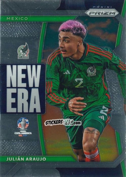Sticker Julian Araujo - Prizm Copa America 2023-2024
 n. NE39 - Panini