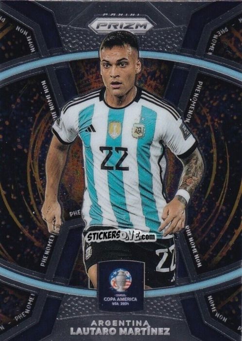 Figurina Lautaro Martinez - Prizm Copa America 2023-2024
 n. P2 - Panini