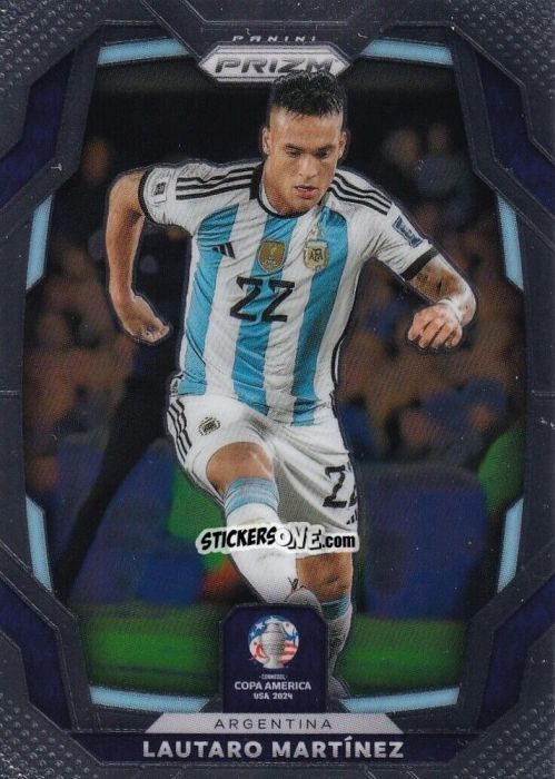 Figurina Lautaro Martinez - Prizm Copa America 2023-2024
 n. 2 - Panini