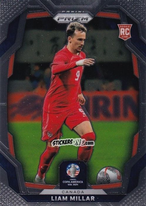 Figurina Liam Millar - Prizm Copa America 2023-2024
 n. 170 - Panini