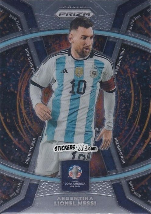 Cromo Lionel Messi - Prizm Copa America 2023-2024
 n. P15 - Panini