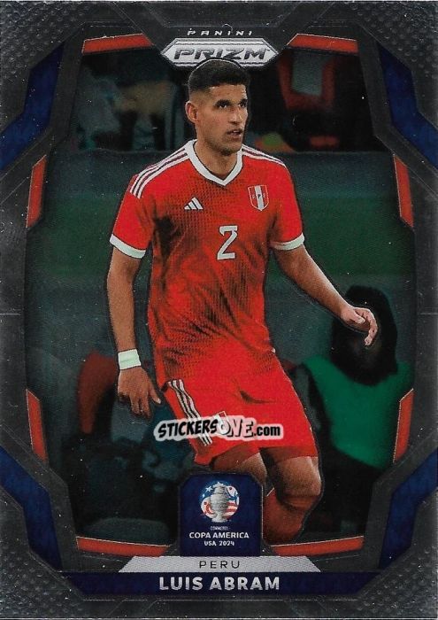 Sticker Luis Abram - Prizm Copa America 2023-2024
 n. 92 - Panini
