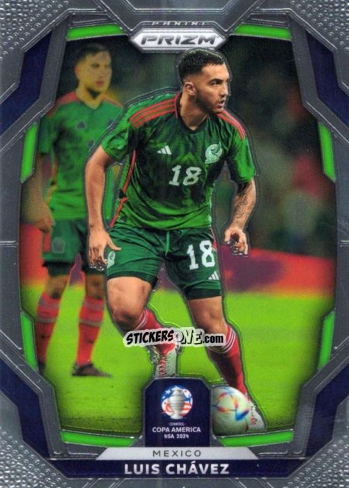 Sticker Luis Chavez - Prizm Copa America 2023-2024
 n. 132 - Panini