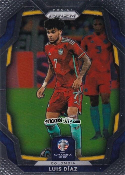Cromo Luis Diaz - Prizm Copa America 2023-2024
 n. 51 - Panini