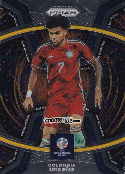 Cromo Luis Diaz - Prizm Copa America 2023-2024
 n. P6 - Panini