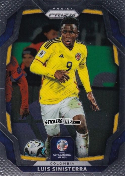 Sticker Luis Sinisterra - Prizm Copa America 2023-2024
 n. 55 - Panini