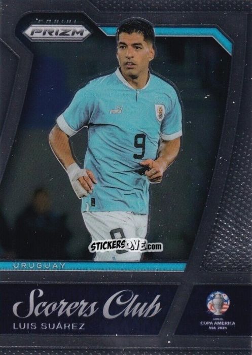 Sticker Luis Suarez - Prizm Copa America 2023-2024
 n. SC11 - Panini