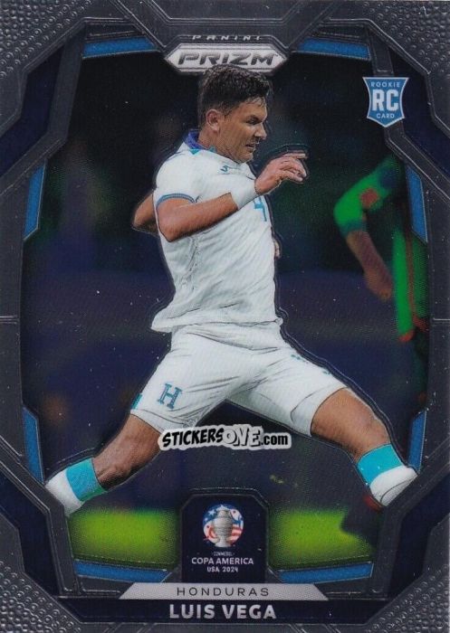 Figurina Luis Vega - Prizm Copa America 2023-2024
 n. 191 - Panini