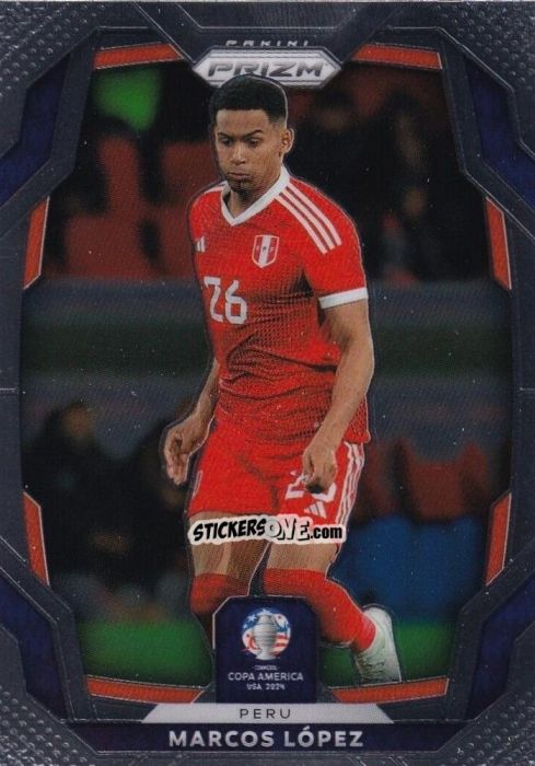 Sticker Marcos Lopez - Prizm Copa America 2023-2024
 n. 93 - Panini
