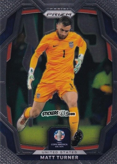 Sticker Matt Turner - Prizm Copa America 2023-2024
 n. 159 - Panini