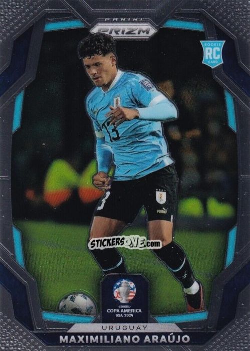 Figurina Maximiliano Araujo - Prizm Copa America 2023-2024
 n. 102 - Panini