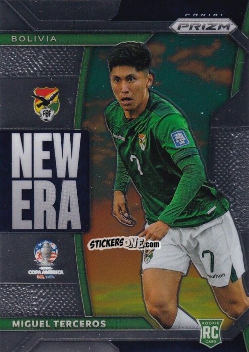 Cromo Miguel Terceros - Prizm Copa America 2023-2024
 n. NE2 - Panini