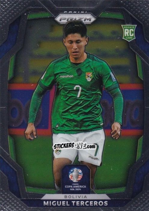 Cromo Miguel Terceros - Prizm Copa America 2023-2024
 n. 18 - Panini