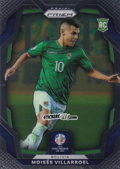 Cromo Moises Villarroel - Prizm Copa America 2023-2024
 n. 20 - Panini