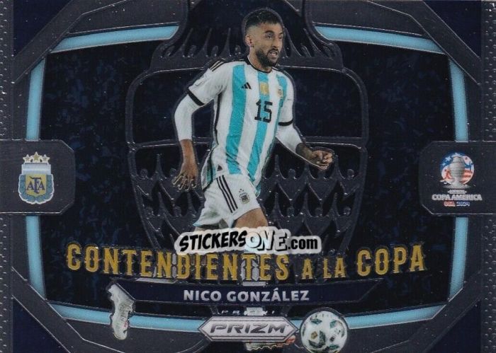 Sticker Nico Gonzalez - Prizm Copa America 2023-2024
 n. CC41 - Panini