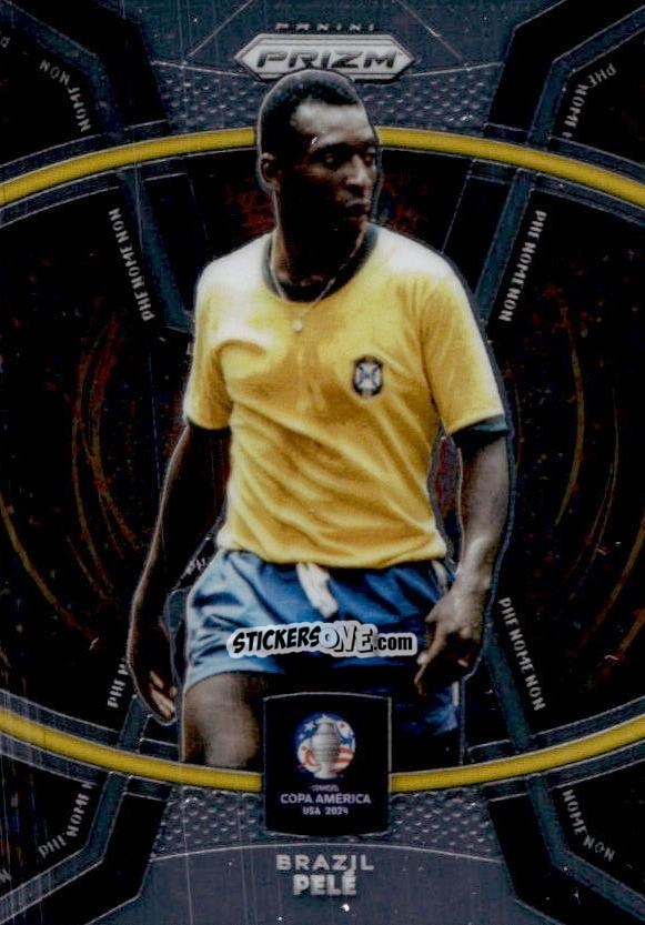 Cromo Pele - Prizm Copa America 2023-2024
 n. P40 - Panini