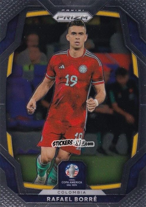 Sticker Rafael Santos Borre - Prizm Copa America 2023-2024
 n. 52 - Panini