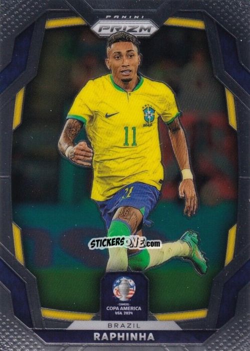 Sticker Raphinha - Prizm Copa America 2023-2024
 n. 26 - Panini