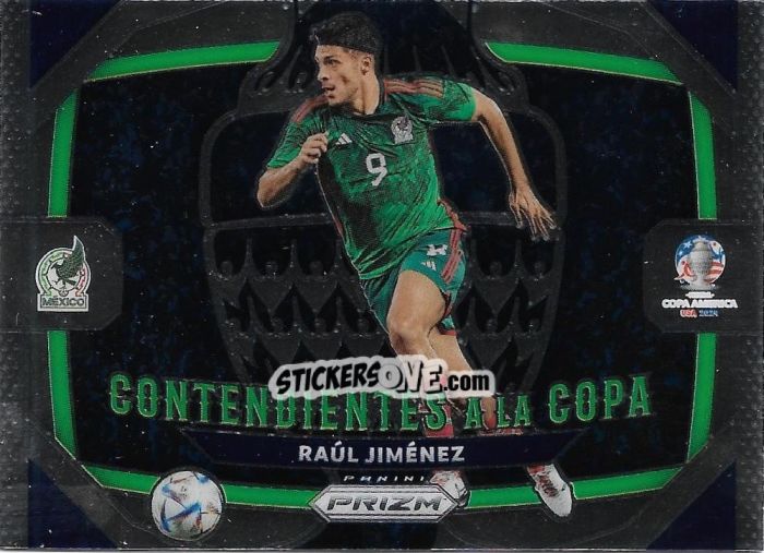 Figurina Raul Jimenez - Prizm Copa America 2023-2024
 n. CC26 - Panini
