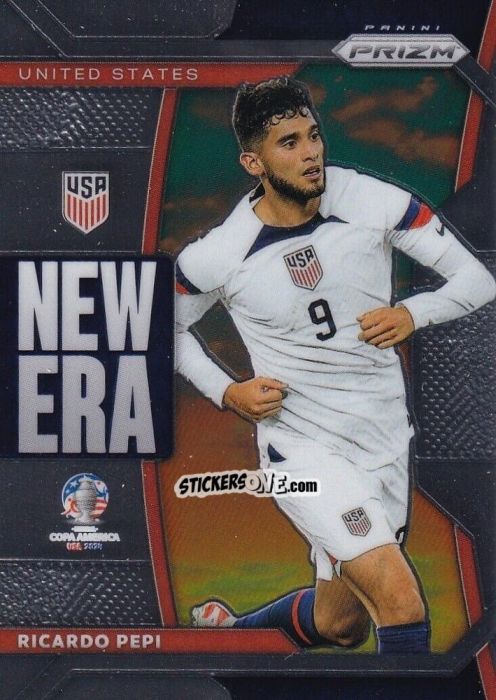 Figurina Ricardo Pepi - Prizm Copa America 2023-2024
 n. NE23 - Panini