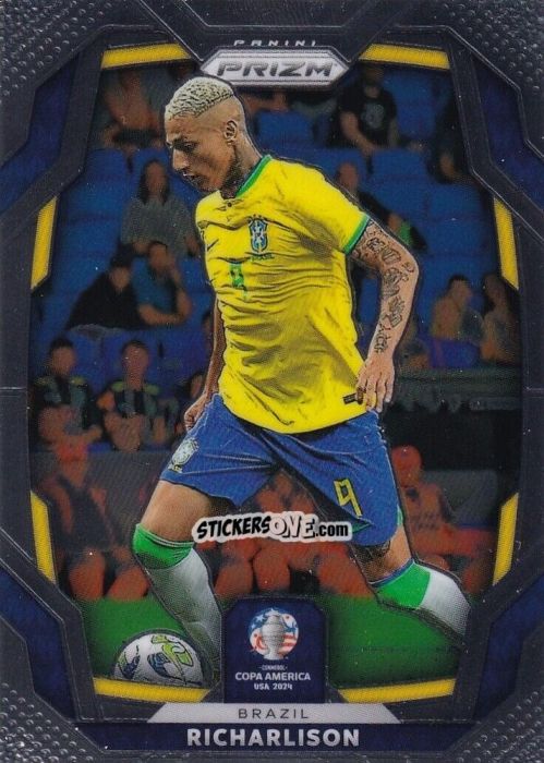 Figurina Richarlison - Prizm Copa America 2023-2024
 n. 32 - Panini