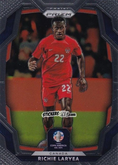 Figurina Richie Laryea - Prizm Copa America 2023-2024
 n. 176 - Panini
