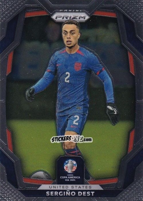 Cromo Sergino Dest - Prizm Copa America 2023-2024
 n. 161 - Panini