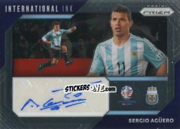 Figurina Sergio Aguero - Prizm Copa America 2023-2024
 n. II31 - Panini