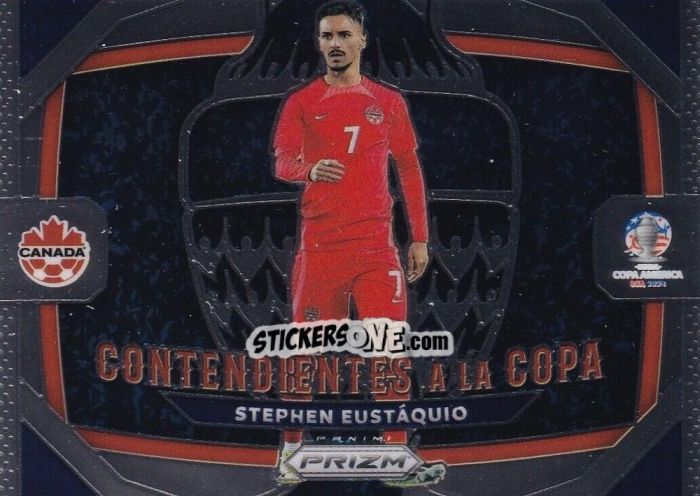 Figurina Stephen Eustaquio - Prizm Copa America 2023-2024
 n. CC35 - Panini
